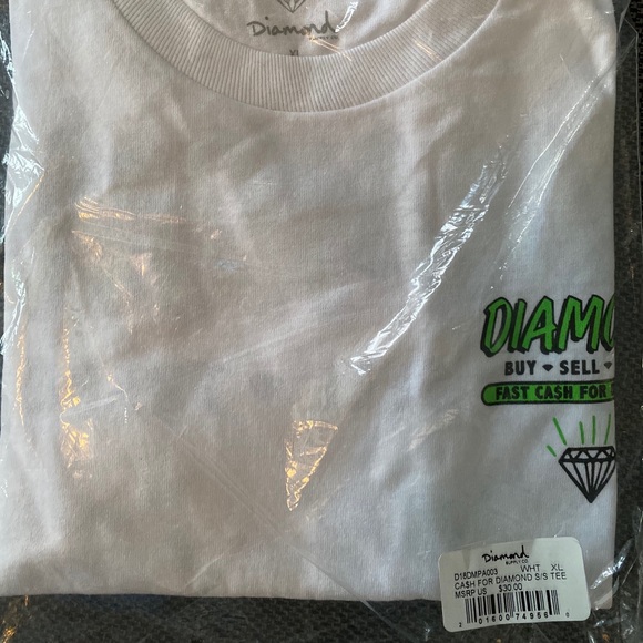 NWT.  Diamond Supply Co. “Cash For Diamonds” - Picture 2 of 2